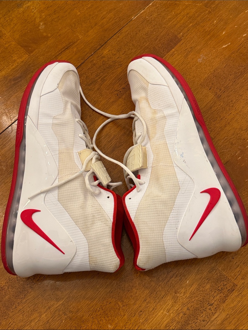 Nike Air Force Max ‘19 TB Promo White/Red AR4095-110 size 18
